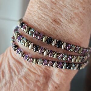 Artisan Made Beaded Wrap Bracelet
